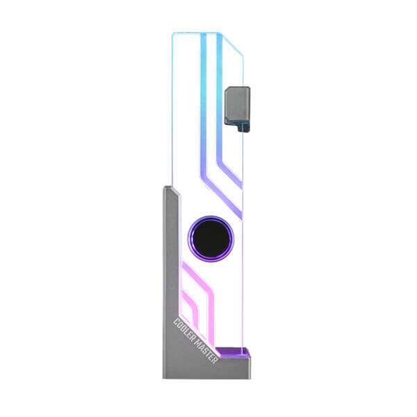 Cooler Master Atlas ARGB GPU Support Bracket, Silver Gray